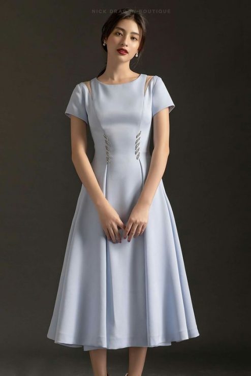 婚禮穿搭 　連身裙